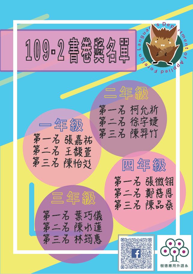 109-2書卷獎