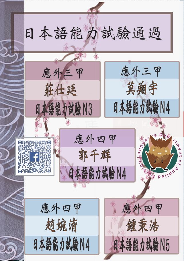 日檢pass海報